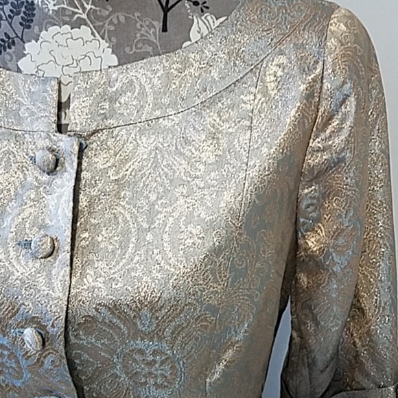 Donna Morgan 3/4 bell sleeve dress jacket Sz. 6 - Picture 2 of 7